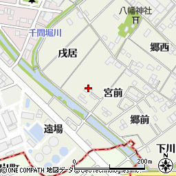 愛知県一宮市丹陽町外崎宮前805周辺の地図