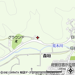 京都府福知山市堀278周辺の地図