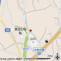 静岡県御殿場市竈1627周辺の地図