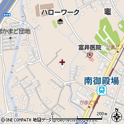 静岡県御殿場市竈1084周辺の地図