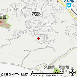 神奈川県小田原市穴部136周辺の地図