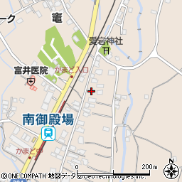 静岡県御殿場市竈228周辺の地図