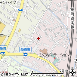 滋賀県彦根市古沢町683-21周辺の地図