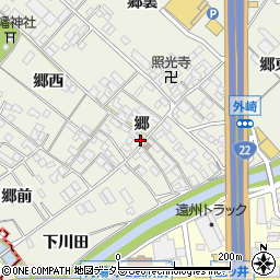 愛知県一宮市丹陽町外崎郷周辺の地図