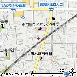 神奈川県小田原市鴨宮653周辺の地図