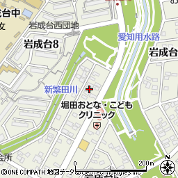 愛知県春日井市岩成台4丁目5-9周辺の地図