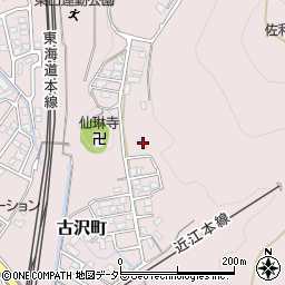 滋賀県彦根市古沢町1212周辺の地図