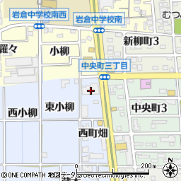 愛知県岩倉市大地町西町畑1周辺の地図