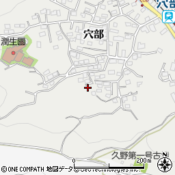 神奈川県小田原市穴部190周辺の地図