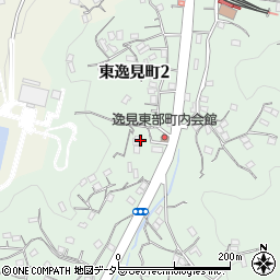 神奈川県横須賀市東逸見町周辺の地図
