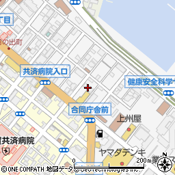 ミオカステーロ横須賀中央周辺の地図