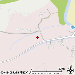 千葉県いすみ市札森周辺の地図