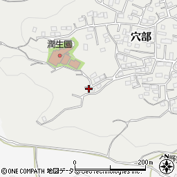 神奈川県小田原市穴部265周辺の地図