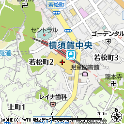 大戸屋横須賀モアーズシティ店周辺の地図