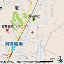 静岡県御殿場市竈233周辺の地図