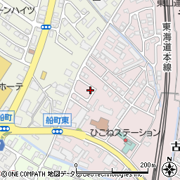 滋賀県彦根市古沢町683周辺の地図
