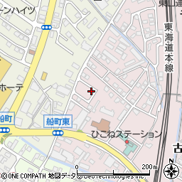 滋賀県彦根市古沢町683周辺の地図