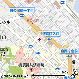 ライオンズマンションＫ．１横須賀中央周辺の地図