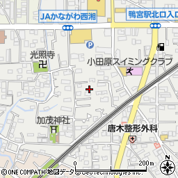 神奈川県小田原市鴨宮689周辺の地図