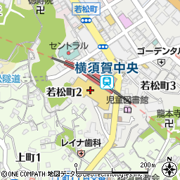 ハニーズ横須賀モアーズ店周辺の地図