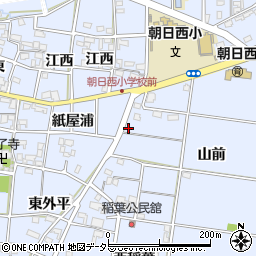 愛知県一宮市上祖父江山前62周辺の地図