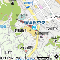 横須賀モアーズシティ周辺の地図