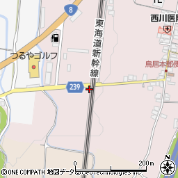 滋賀県彦根市鳥居本町2207周辺の地図