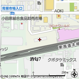 ＪＲ貨物西湘貨物駅周辺の地図