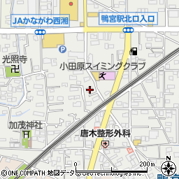 神奈川県小田原市鴨宮650周辺の地図