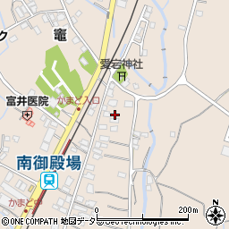 静岡県御殿場市竈235周辺の地図