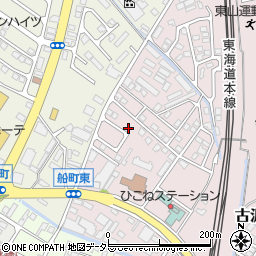 滋賀県彦根市古沢町683-7周辺の地図