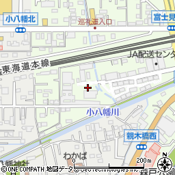 神奈川県小田原市国府津1丁目周辺の地図