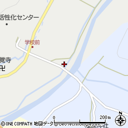京都府南丹市美山町安掛縄手周辺の地図