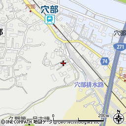 神奈川県小田原市穴部86周辺の地図