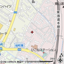 滋賀県彦根市古沢町683-6周辺の地図