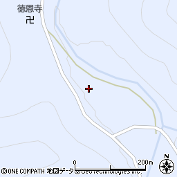 京都府京都市左京区久多上の町153周辺の地図