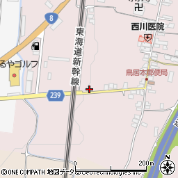 滋賀県彦根市鳥居本町2210周辺の地図