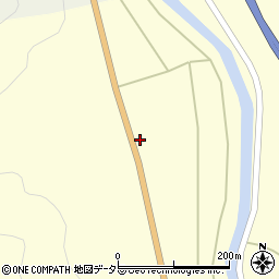 兵庫県丹波市青垣町山垣1088周辺の地図