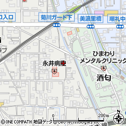 神奈川県小田原市鴨宮217周辺の地図