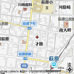 松岡油店周辺の地図