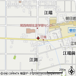 愛知県一宮市明地江端109周辺の地図