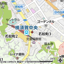千里飯店 横須賀周辺の地図