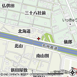 愛知県一宮市大和町氏永北海道781周辺の地図
