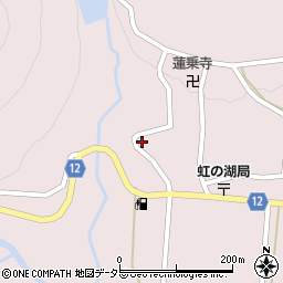 京都府南丹市美山町大野広畑周辺の地図