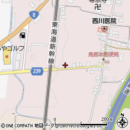 滋賀県彦根市鳥居本町2212周辺の地図