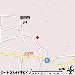 京都府南丹市美山町大野井ノ元周辺の地図