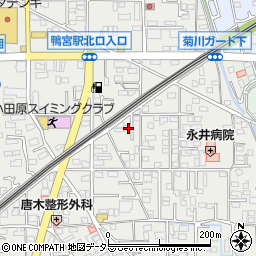 神奈川県小田原市鴨宮245周辺の地図