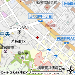 ＷＥショップ横須賀中央店周辺の地図