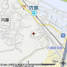 神奈川県小田原市穴部98周辺の地図