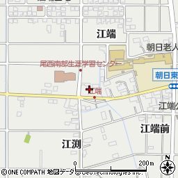 愛知県一宮市明地江端107周辺の地図
